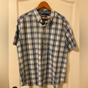 EUC Nautica Men’s Short Sleeve Dress Shirt Size XXL